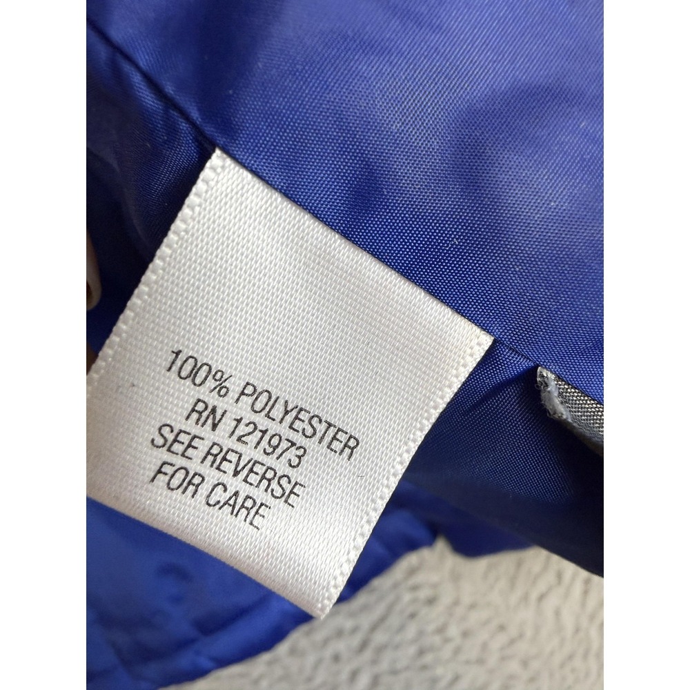 Simply Vera Vera Wang Jacket Womens Medium Blue Quilted Puffer Winter Coat - Picture 5 of 15